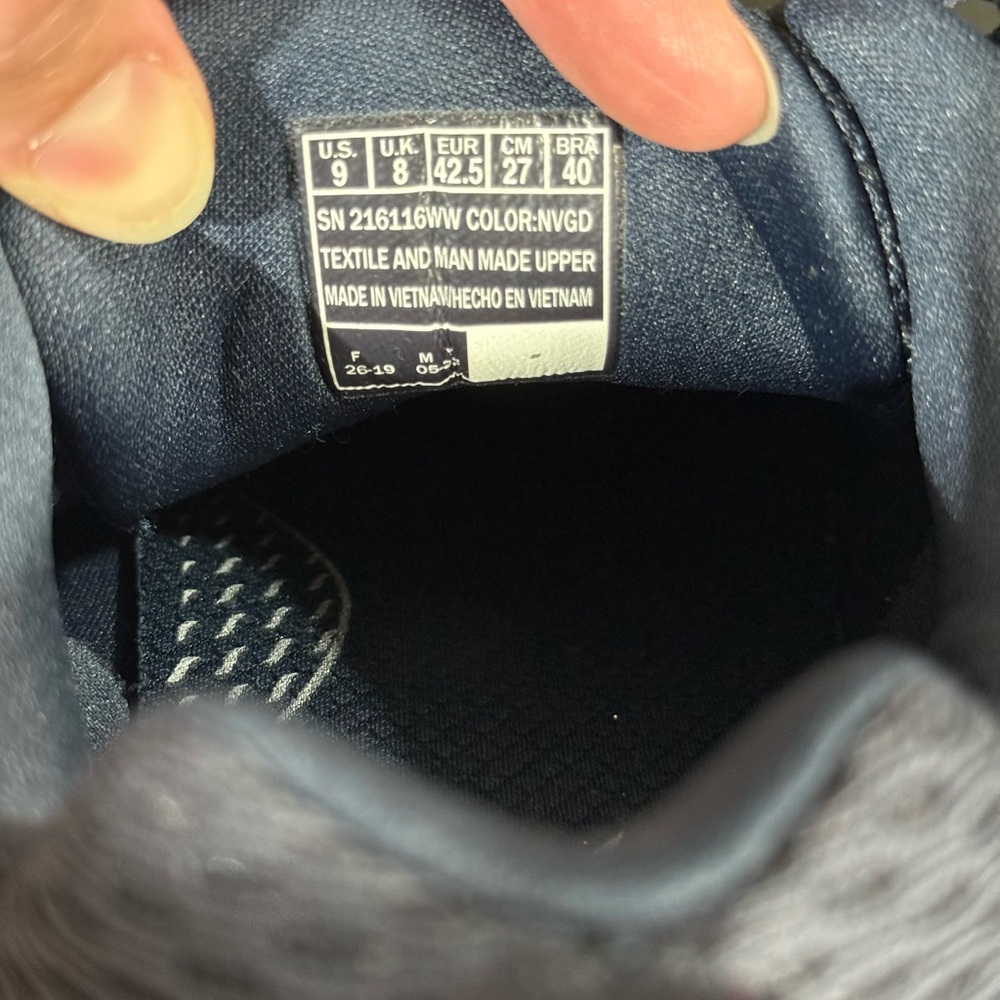 Skechers Blue Sneakers with Breathable Mesh and Cushioning - Picture 7 of 7